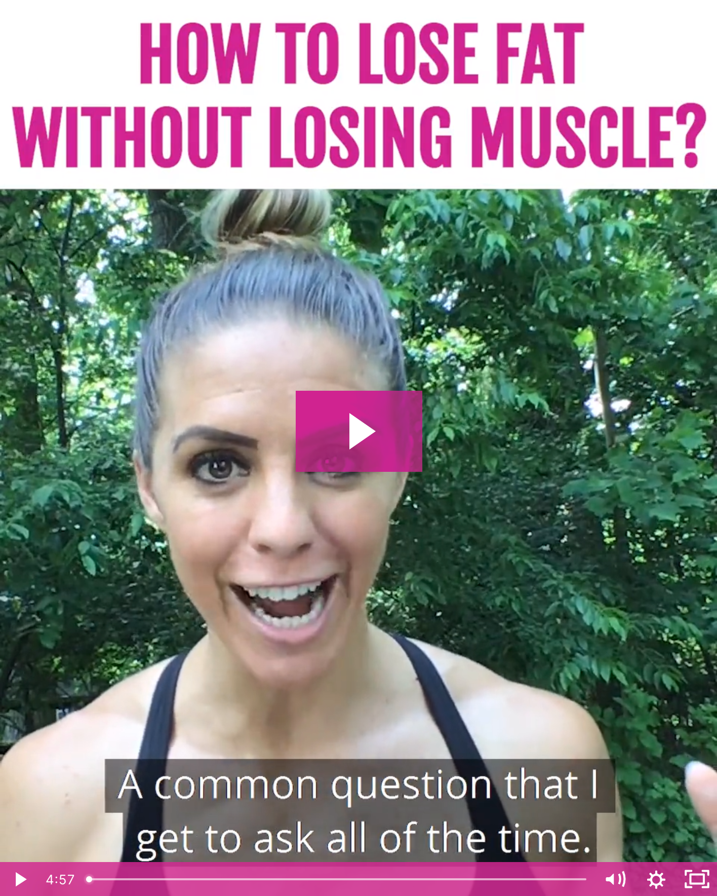 How to burn fat and grow muscle at the same time