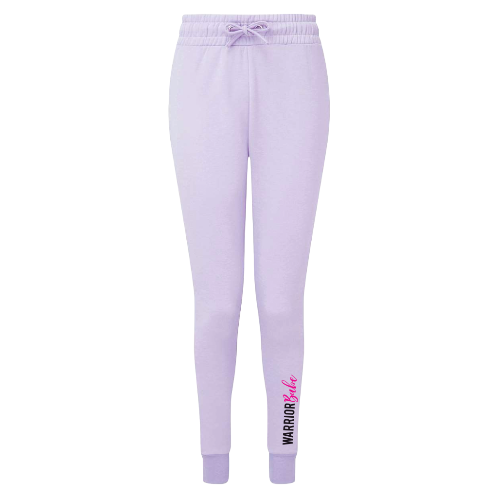 WarriorBabe Lilac Women's Fitted Joggers