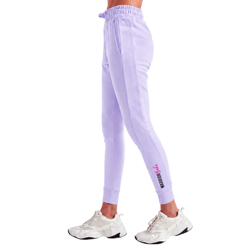 WarriorBabe Lilac Women's Fitted Joggers