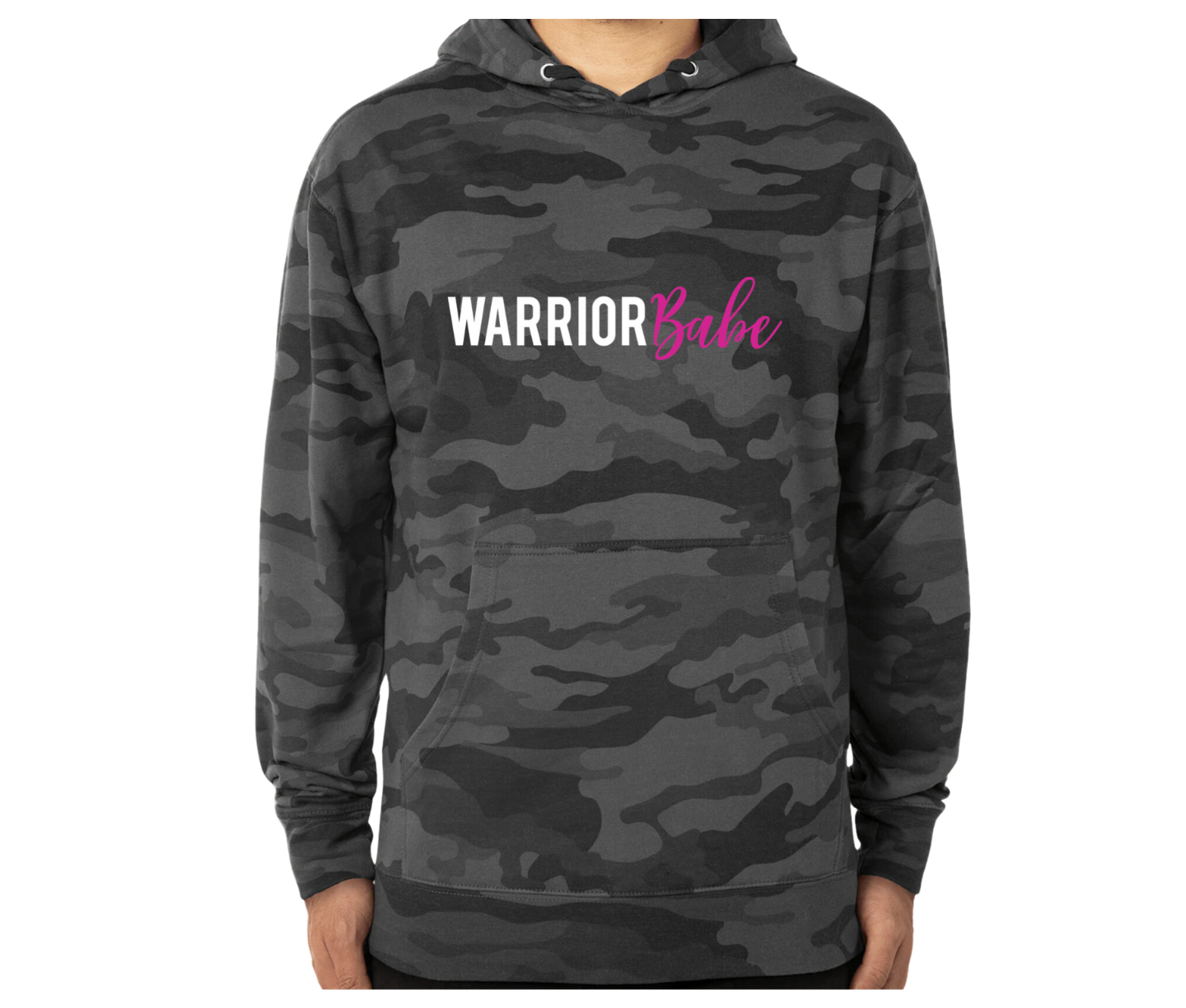 WarriorBabe Camo Hoodie (Unisex)